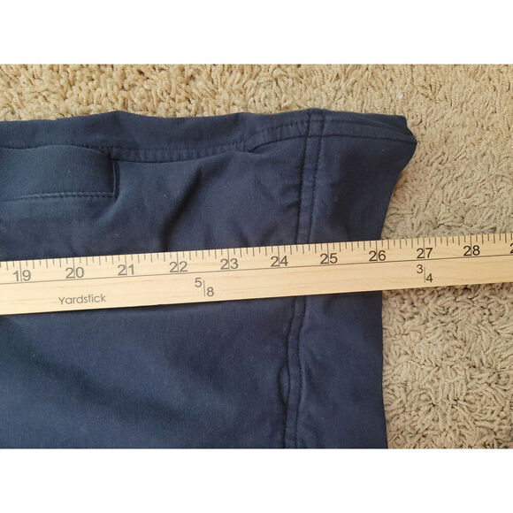 Lululemon Belle Wrap Asymmetrical Sweatshirt in Navy Blue, sz 2 - Picture 12 of 13